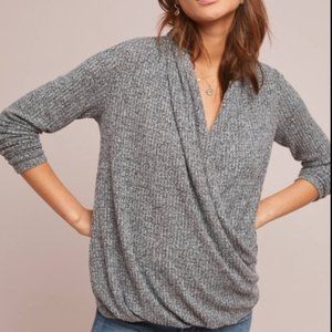 Anthropologie Akemi + Kin Woodruff Thermal Shirt